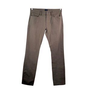 J.Crew 770™ straight-fit five-pocket midweight tech pant Brown 90s sz 33